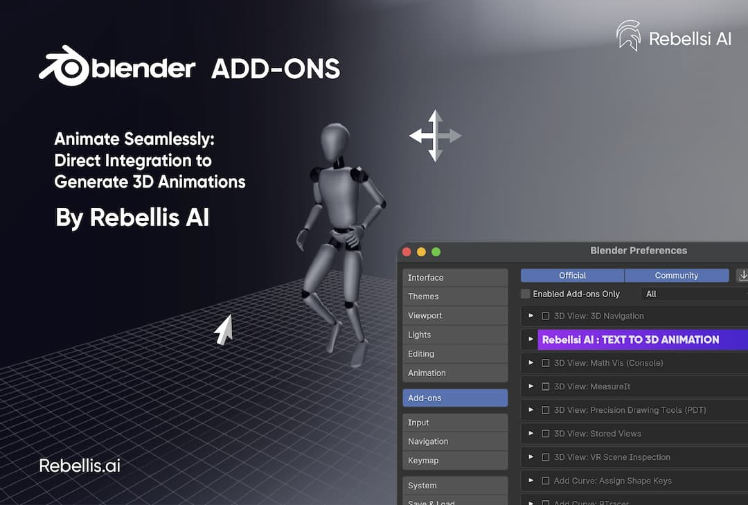 Blender Add-On Interface